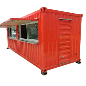 Conteneur Restaurant 20 Pieds Équipé – Votre Cuisine Mobile Professionnelle, Prête à l’Emploi